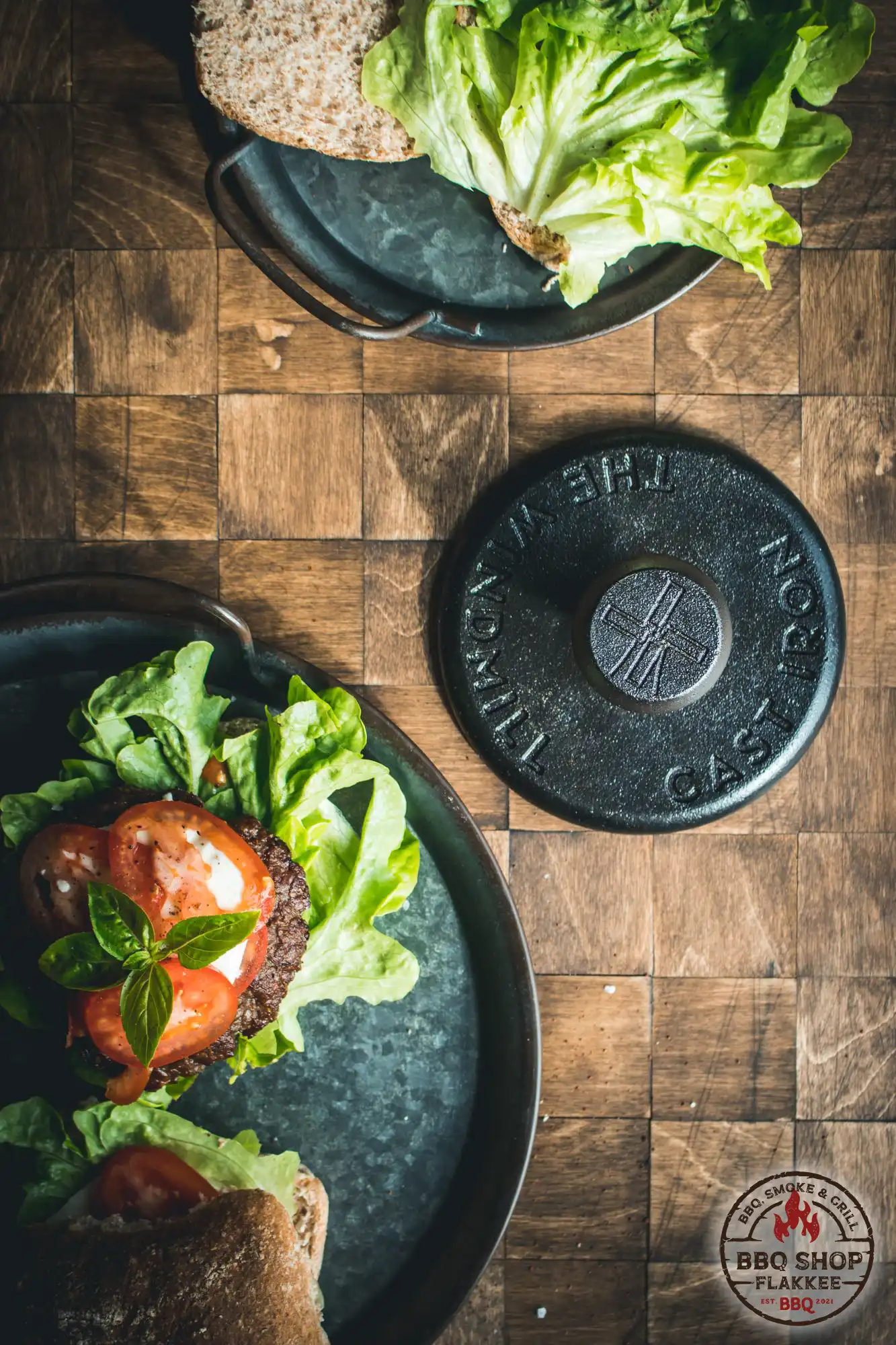 The Windmill Cast Iron Smashburger Tool - Afbeelding 3