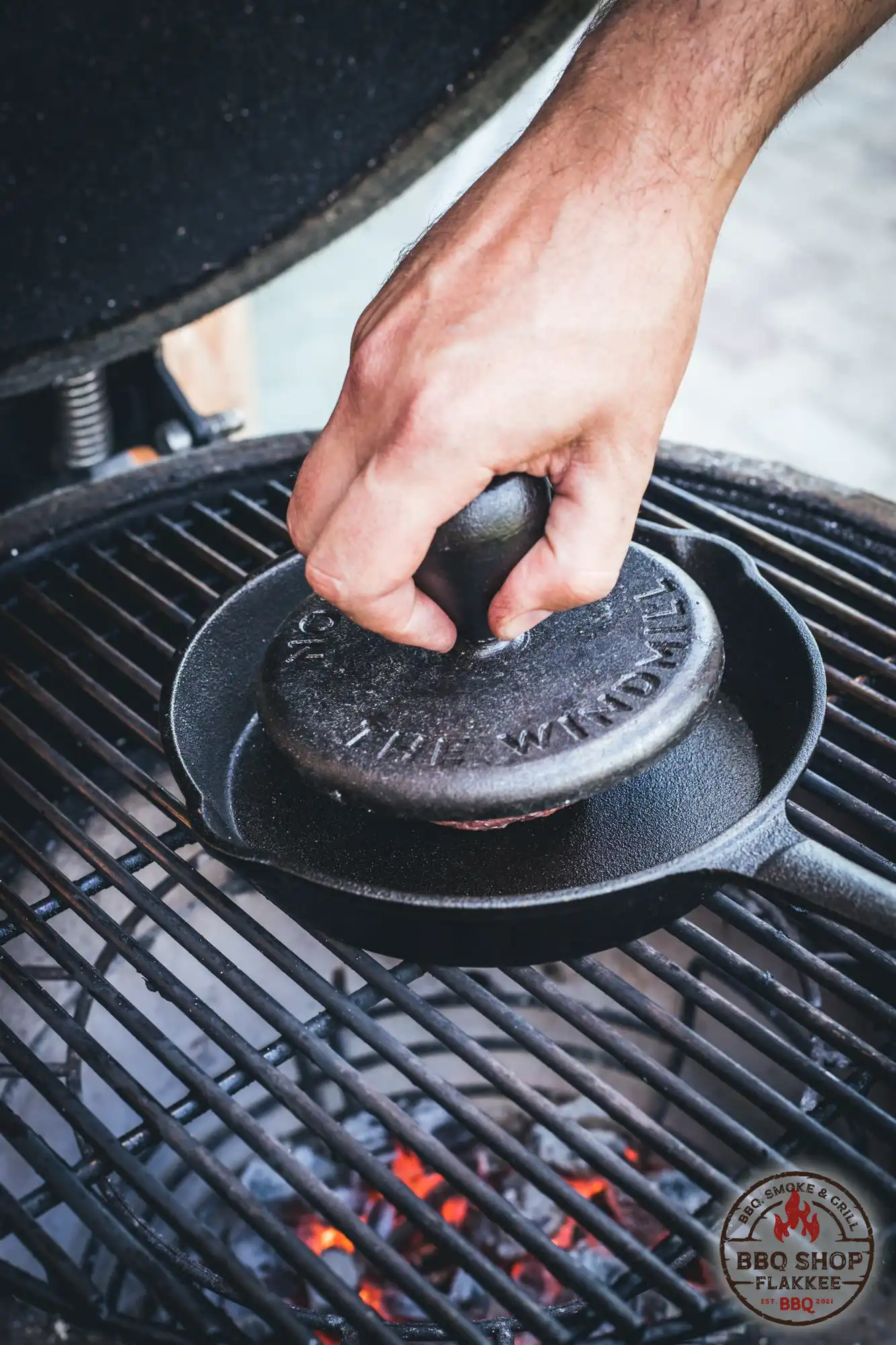 The Windmill Cast Iron Smashburger Tool - Afbeelding 5