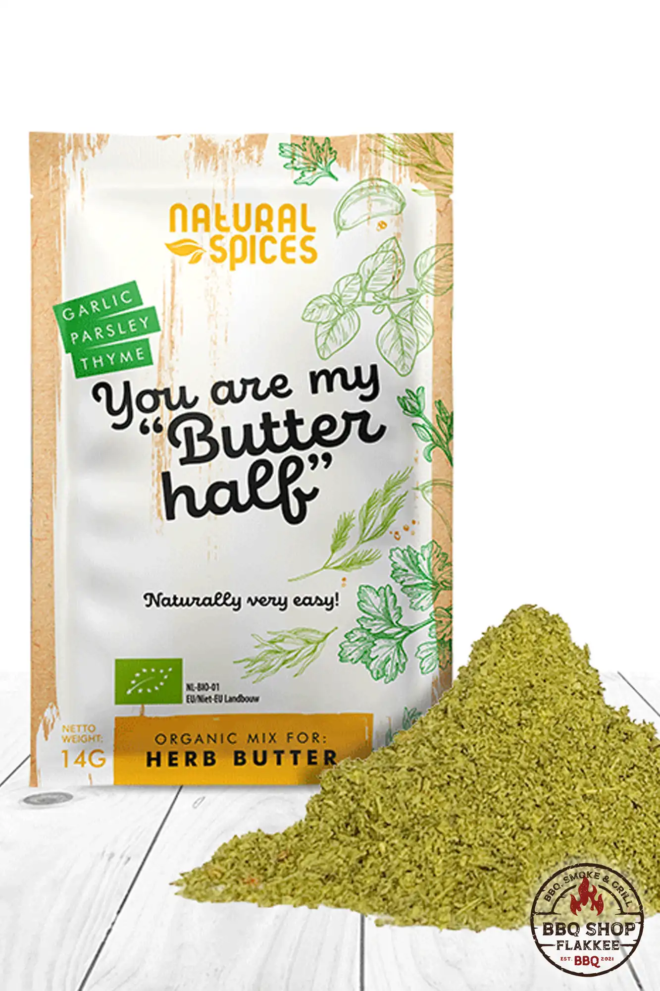 Natural spices - Kruidenboter kruiden