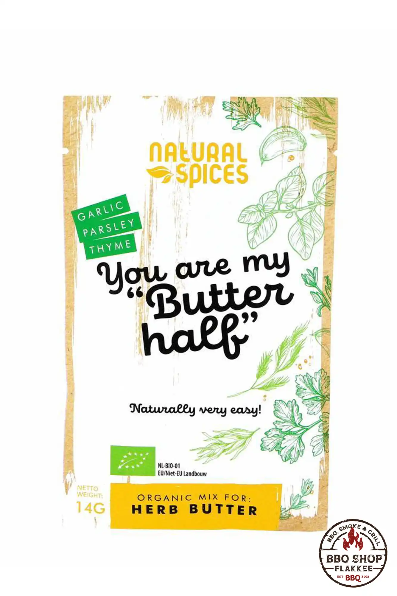 Natural spices - Kruidenboter kruiden