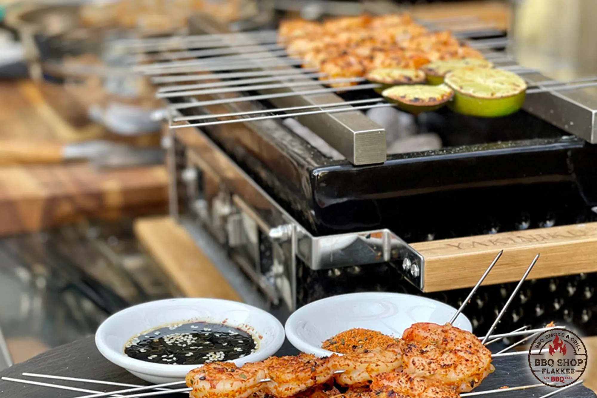 YAKINIKU Rechthoekige Shichirin Yakitori bars