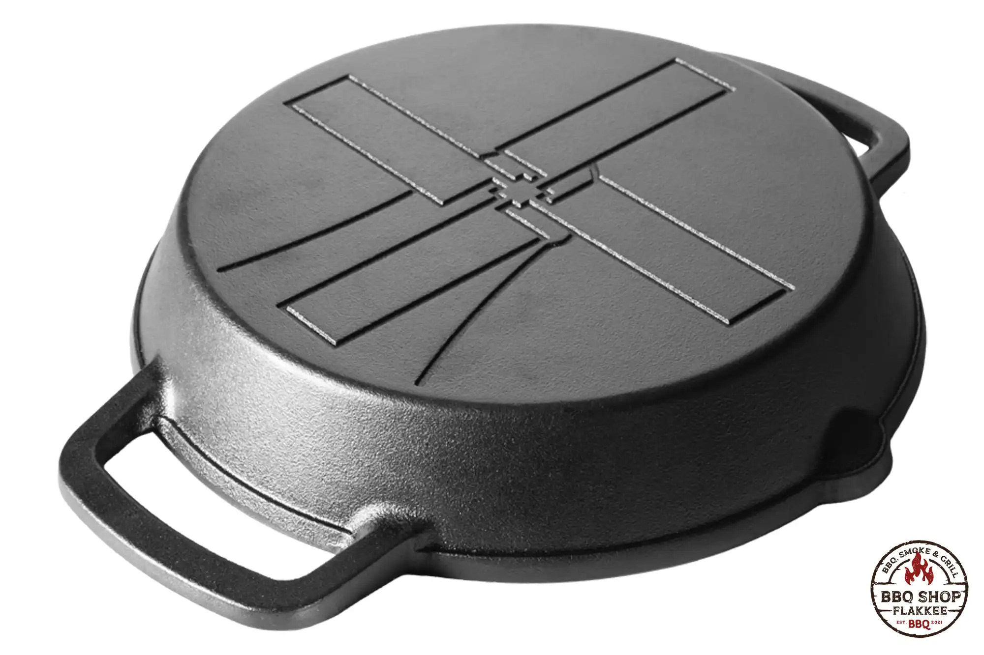 Skillet L met 2 handvaten